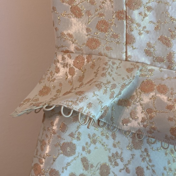 NWTS   V.Chapman dress size 00 Duchess in Dusty Cream - Picture 9 of 9